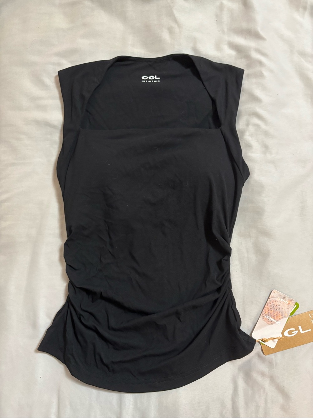 OGL Black Women's Square-Neck Tank